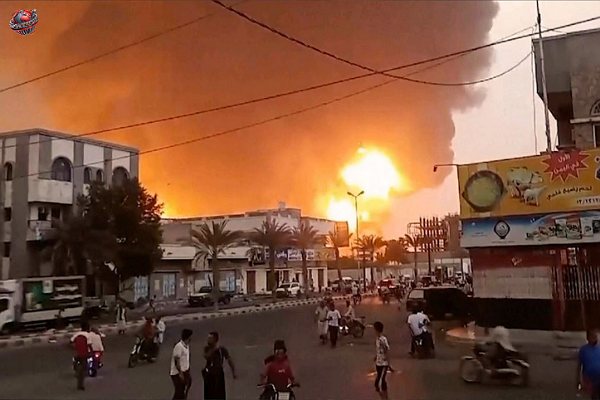 حمله هوایی اسرائیل به مواضع حوثی‌ها در یمن